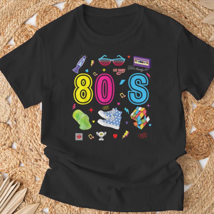 80S Theme Party 80S Costume I Love The 80S T-Shirt Geschenke für alte Männer