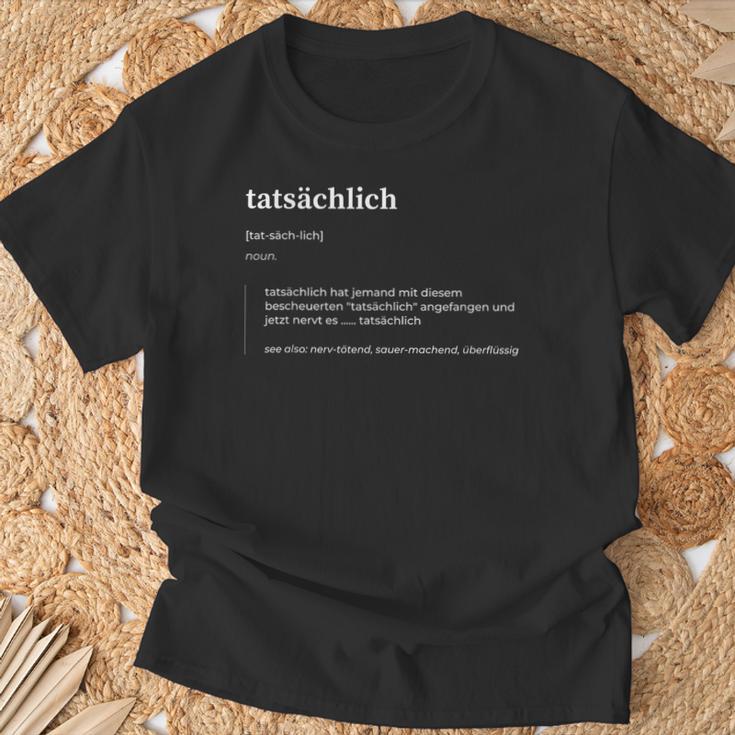 Actually Novelty Text T-Shirt Geschenke für alte Männer