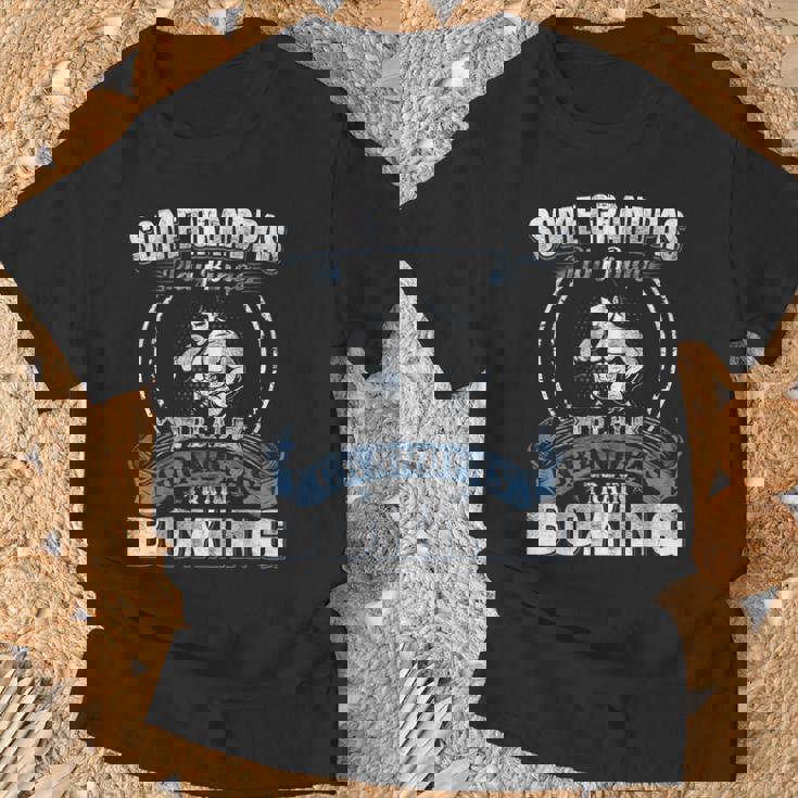 Algunos Abuelos Jugar Bingo Real Grandpas Jugar Boxeo Camiseta unisex Regalos para ancianos