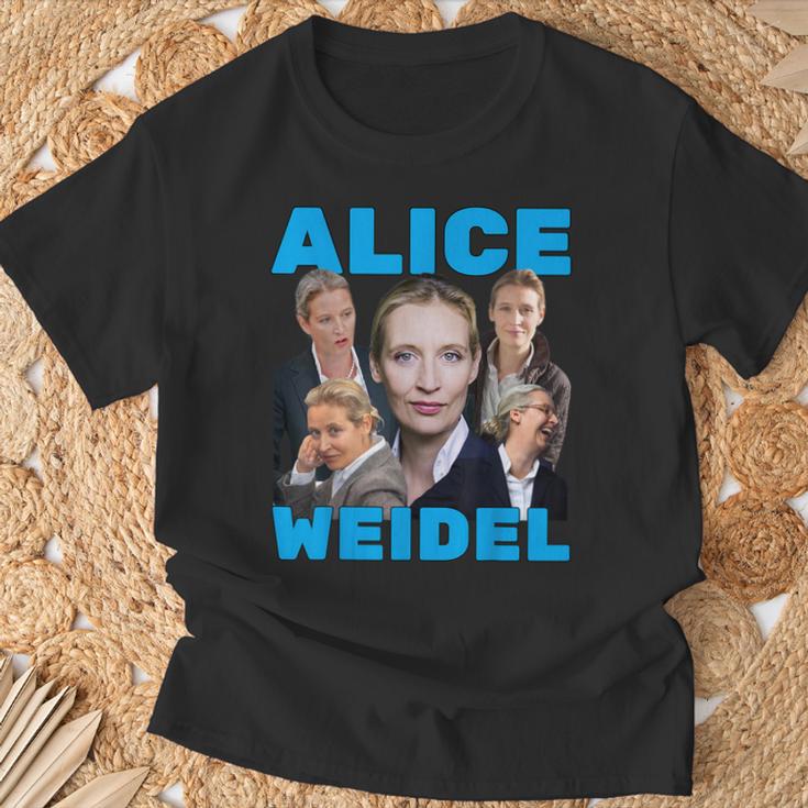 Alice Weidel Fan Merch Blue T-Shirt Geschenke für alte Männer