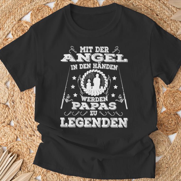 Angel Papa Sind Legends Angel Saying Angel Kings T-Shirt Geschenke für alte Männer