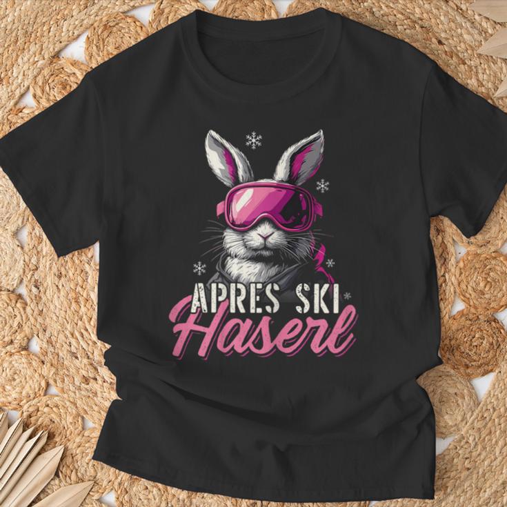 Apres Ski Haserl Skihaserl Skier Party Crew Women's T-Shirt Geschenke für alte Männer