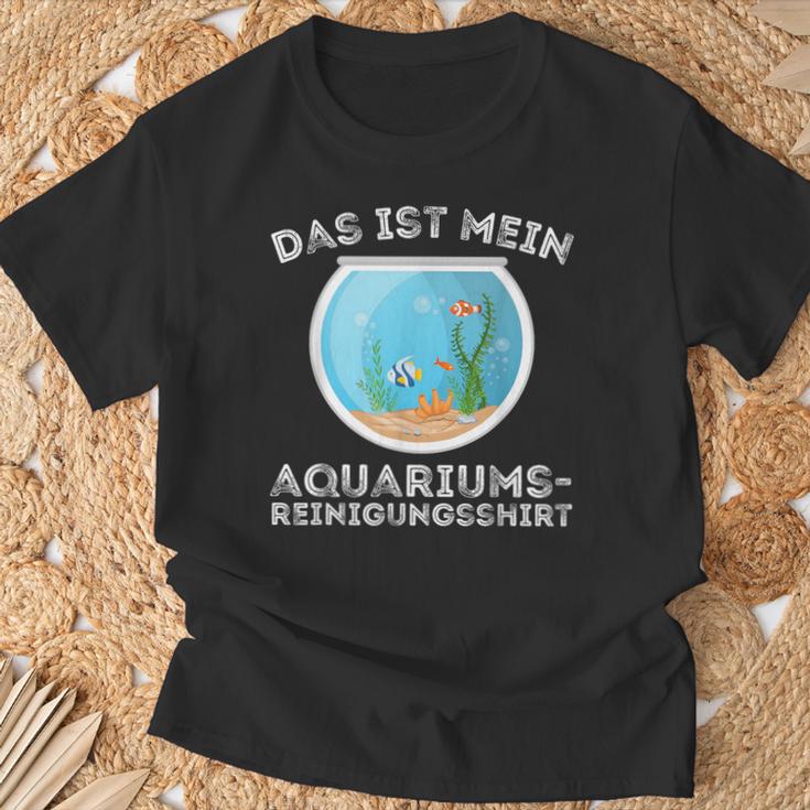 My Aquarium Cleaning Aquarium Fish T-Shirt Geschenke für alte Männer