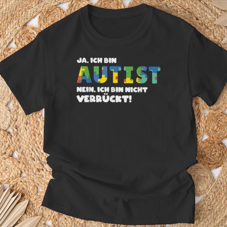 Autism Awareness Outfit Autistic Support T-Shirt Geschenke für alte Männer