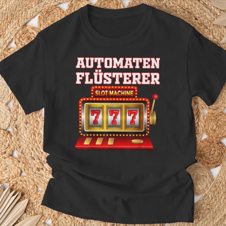 With Automaten Whisperer Spielo T-Shirt Geschenke für alte Männer