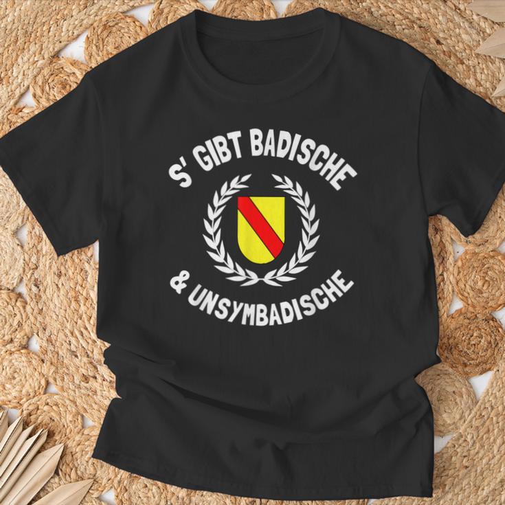 Baden Badener Badner Dialect Badischer Spruch T-Shirt Geschenke für alte Männer