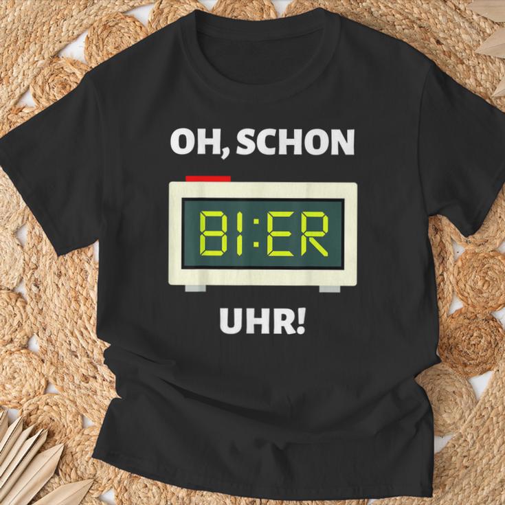 Beer Clock Mallorca Party Alcohol Beer Saufen Suff T-Shirt Geschenke für alte Männer