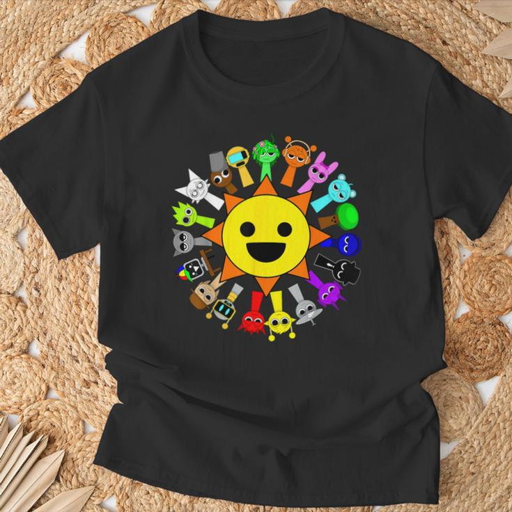 All Best Sprunki Toys Around Mr Sun T-Shirt Geschenke für alte Männer