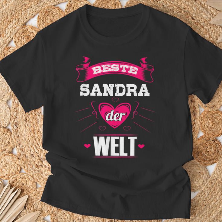 Beste Sandra Der Welt T-Shirt Geschenke für alte Männer