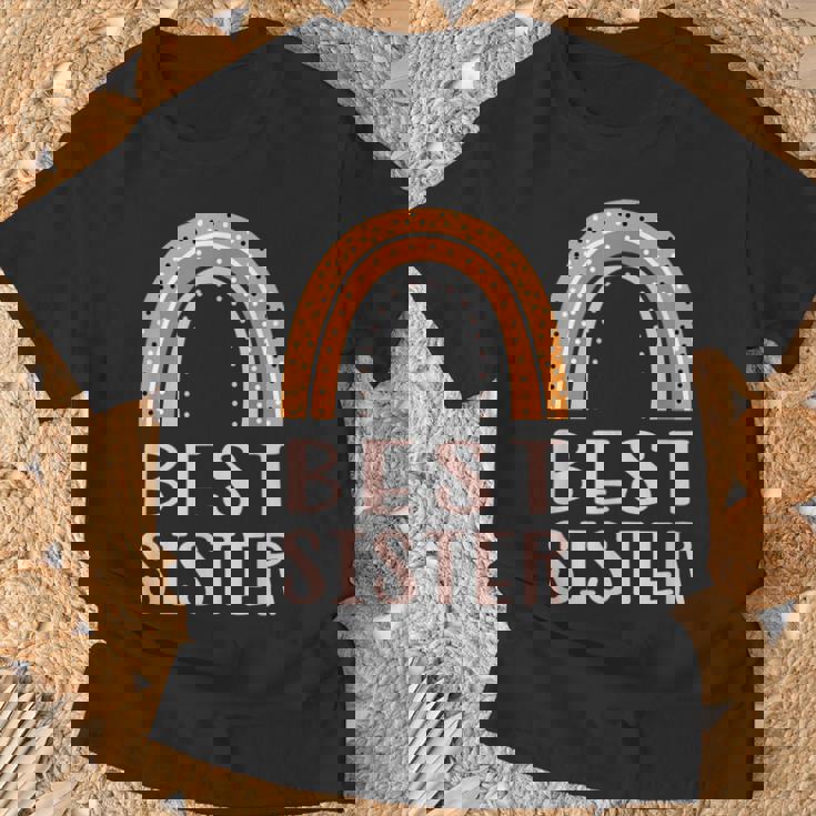 Beste Schwester Geschwister Mädchen Familie Frauen T-Shirt Geschenke für alte Männer