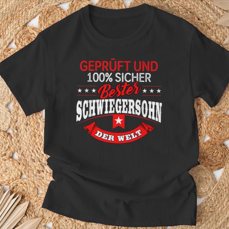 Bester Schwiegersonhn Der Welt Schwiegerkind T-Shirt Geschenke für alte Männer