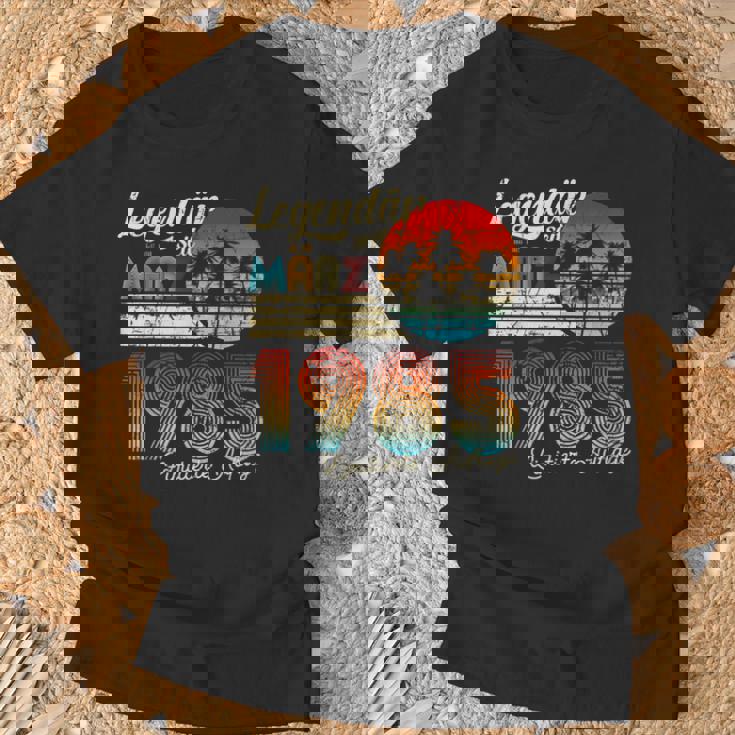 Birthday Legendary Since March 1985 T-Shirt Geschenke für alte Männer