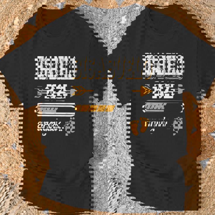 Bisabuelo 2025 Cargando Regalo Nacimiento Bisnieto Bisnieta Camiseta unisex Regalos para ancianos