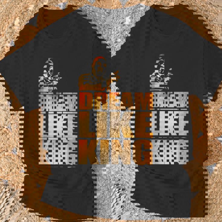 Black History Month Dream Like African Leaders Women T-Shirt Gifts for Old Men