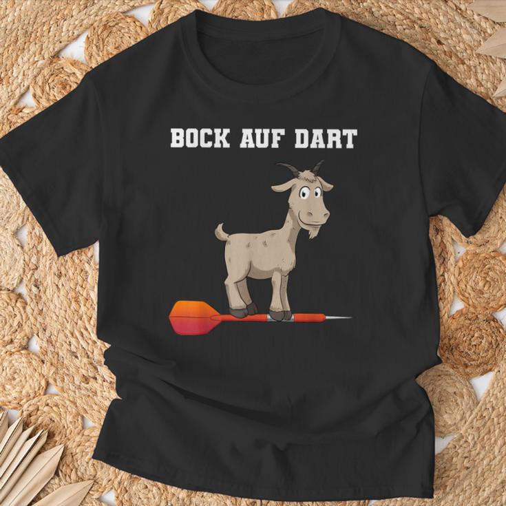 Bock Auf Dart Darts Dart Player T-Shirt Geschenke für alte Männer