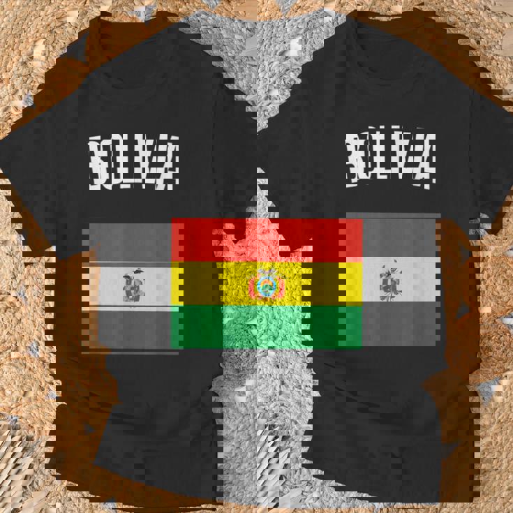 Bolivia Bolivian Flag Acation Travel Souvenir T-Shirt Geschenke für alte Männer