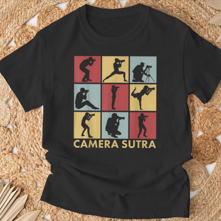 Camera Sutra Camera Photography Photographer T-Shirt Geschenke für alte Männer