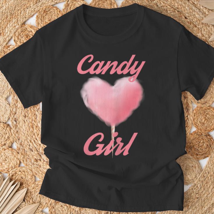 Candy Floss Women's Girls Juniors Women's T-Shirt Geschenke für alte Männer