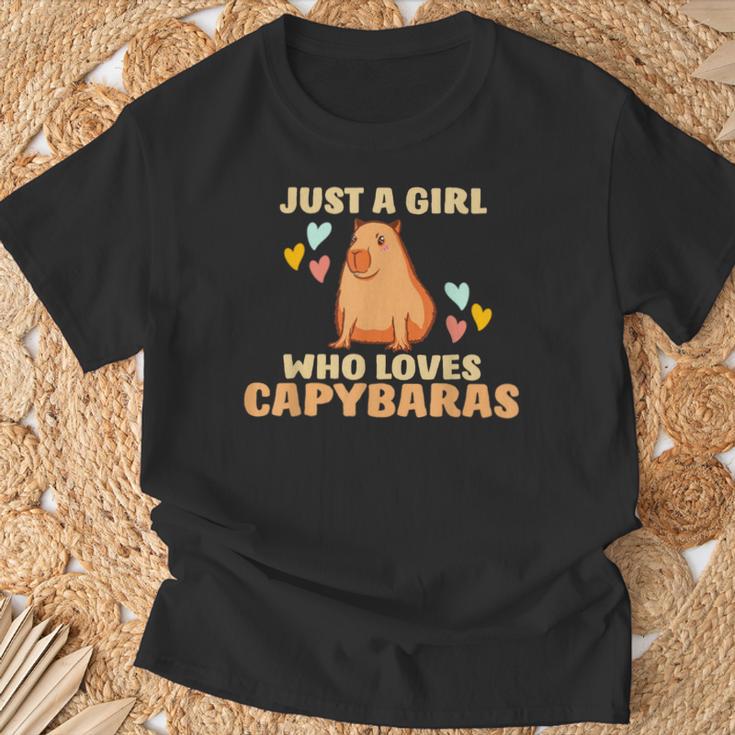 Capybara Water Pig Rodent Capybara T-Shirt Geschenke für alte Männer