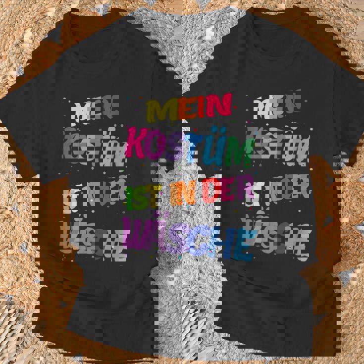 Carnival Costume My Costume Is In The Laundry With-Neck T-Shirt Geschenke für alte Männer