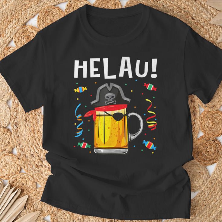 Carnival Costume Carnival Costume Pirate Hat Helau T-Shirt Geschenke für alte Männer