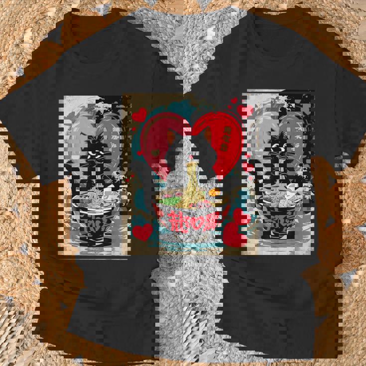 Ramen Gifts, Kawaii Cat Shirts, Ramen Shirts, Anime Shirts, Cat Shirts