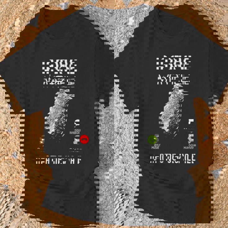 Chasser La Grive Humour Cadeau Chasseur De Grive Gibier T-Shirt Cadeaux pour les vieillards