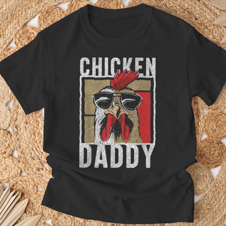 Chicken Daddy A Fun For Every Cockerel In The Basket S T-Shirt Geschenke für alte Männer