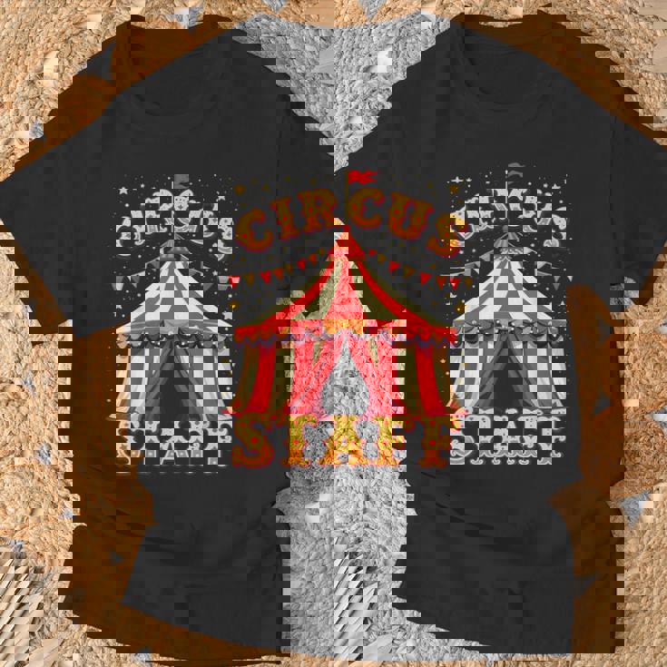 Circus Staff Retro Big Top Carnival T-Shirt Geschenke für alte Männer