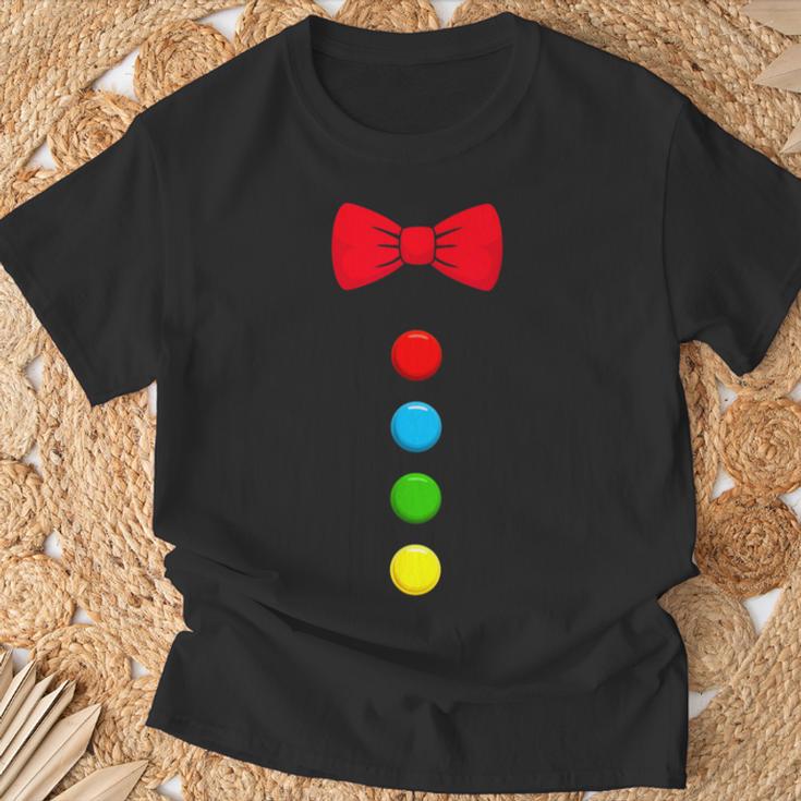 Clown Costume With Bow Tie For Carnival Fancy Dress Clown Costume T-Shirt Geschenke für alte Männer