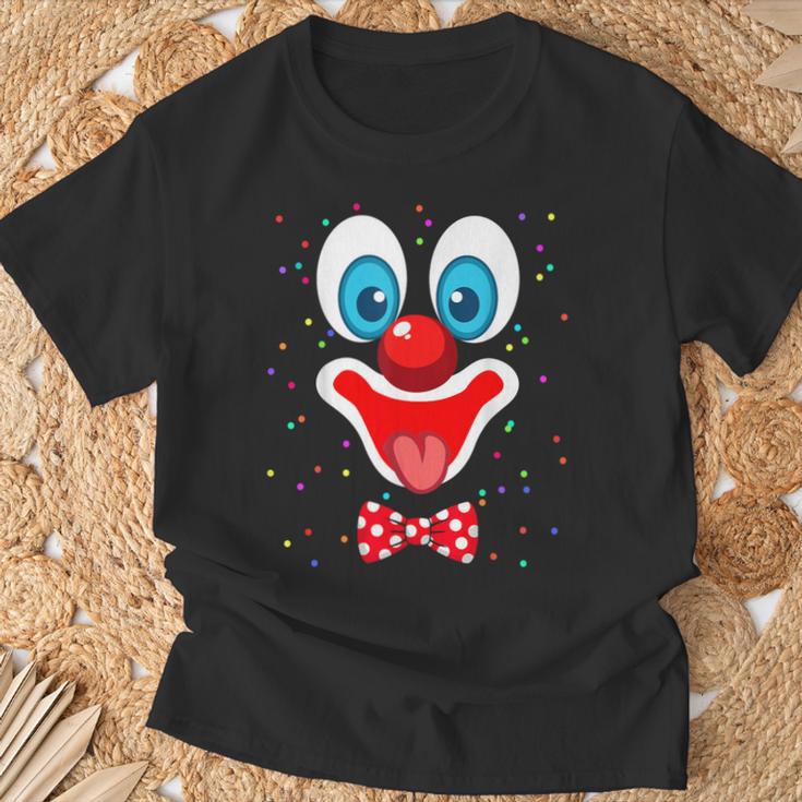 Clown Face Costume For Carnival Fancy Dress Clown Costume T-Shirt Geschenke für alte Männer