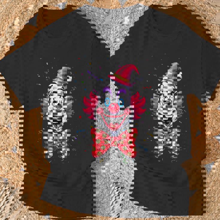 Confetti Clown Costume Fancy Dress Party Carnival Fancy Dress T-Shirt Geschenke für alte Männer