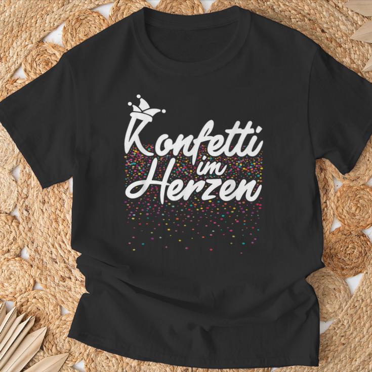 Confetti In The Heart Carnival Fancy Dress Confetti Costume T-Shirt Geschenke für alte Männer