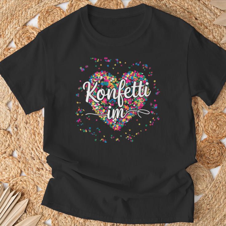 Confetti In The Heart Carnival T-Shirt Geschenke für alte Männer