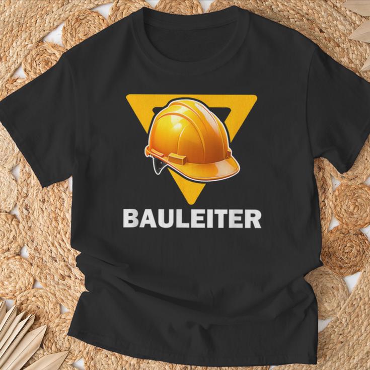 Construction Manager Outfit For Children Construction Worker Helmet Construction Worker T-Shirt Geschenke für alte Männer