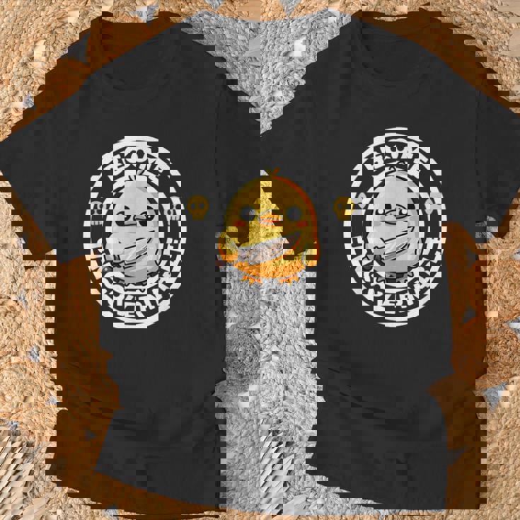 Conviértete En Ingobernable Divertido Pato Ironía Y Sarcasmo Amante Del Pato Camiseta unisex Regalos para ancianos
