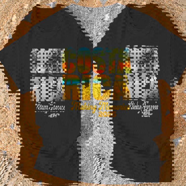 Costa Rica 2025 Making Memories Matching Family Vacation T-Shirt Gifts for Old Men