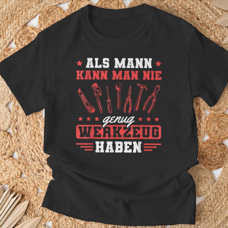 Craft Never Enough Tool Craftsman T-Shirt Geschenke für alte Männer