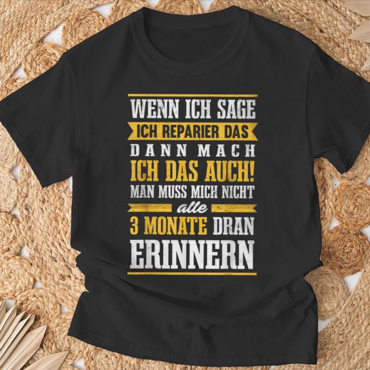 Craftsman Humour Diy Craft T-Shirt Geschenke für alte Männer