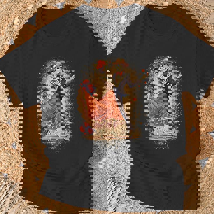 Crâne En Sucre Pour Et Homme Dia De Muertos Catrina Jour Des Morts T-Shirt Cadeaux pour les vieillards