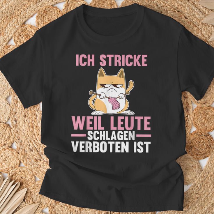 Crochet Sewing Knitting T-Shirt Geschenke für alte Männer