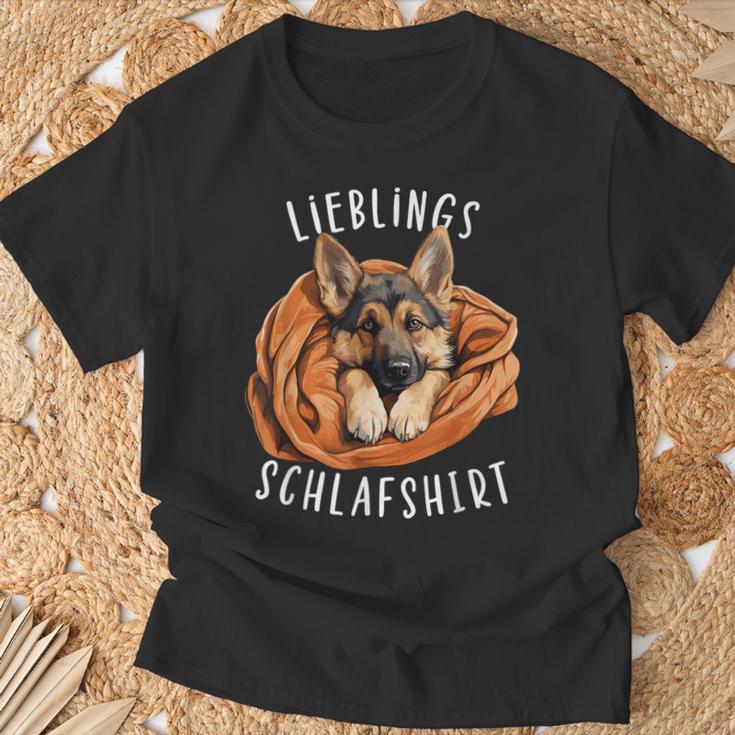 Cute Dog Official Favourite Sleep Shepherd T-Shirt Geschenke für alte Männer