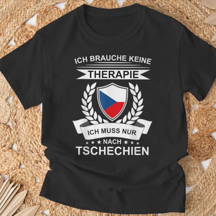 Czech Republic Holiday Fans Souvenir Czech Flag Cz T-Shirt Geschenke für alte Männer