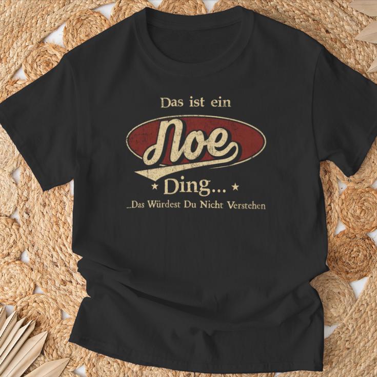 Das Ist Ein Noe Ding Das Würdest Du Nicht Verstehen Noe Name T-Shirt Geschenke für alte Männer