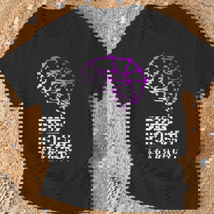 Deep House Therapy House Musique House Tech House Dj Edm T-Shirt Cadeaux pour les vieillards