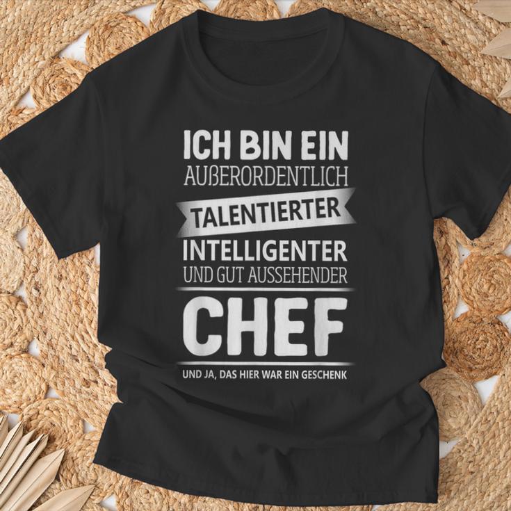 Department Manager Supervisor Boss T-Shirt Geschenke für alte Männer