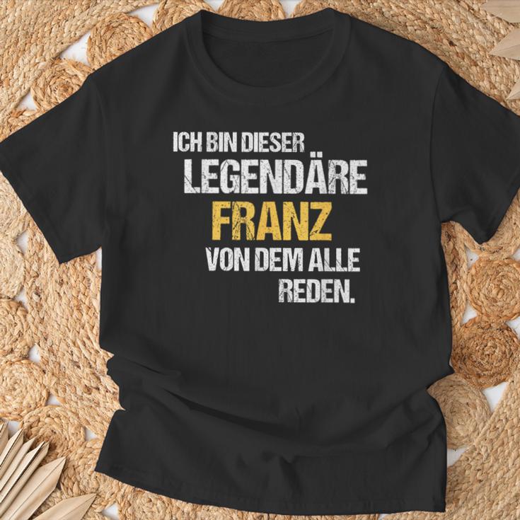 Der Legendäre Franz T-Shirt Geschenke für alte Männer