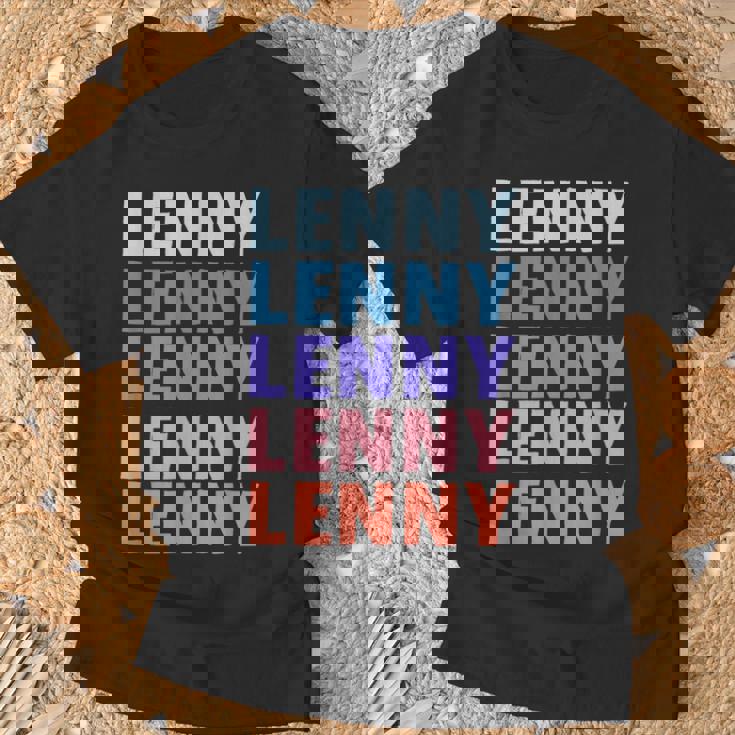 Divertido Regalo Nombre Lenny Personalizado Primer Nombre Camiseta unisex Regalos para ancianos