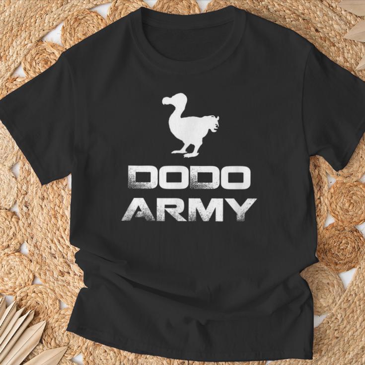 Dodo Army T-Shirt Geschenke für alte Männer