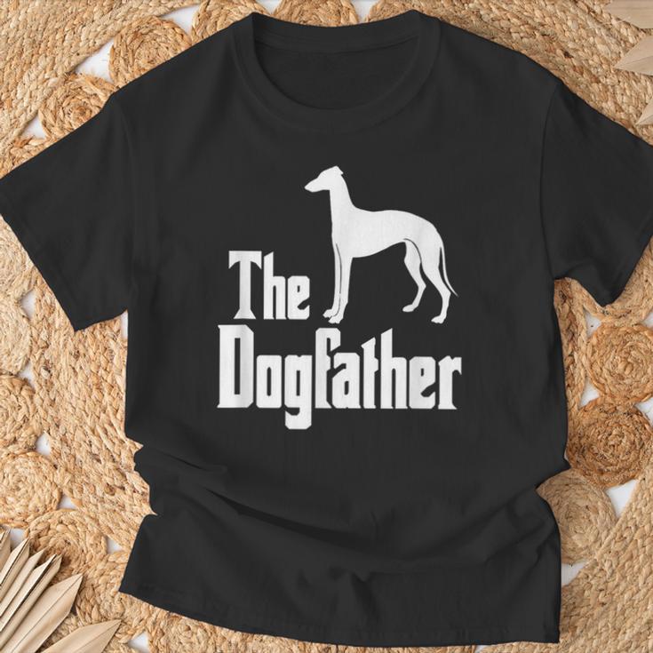 The Dogfather Greyhound T-Shirt Geschenke für alte Männer